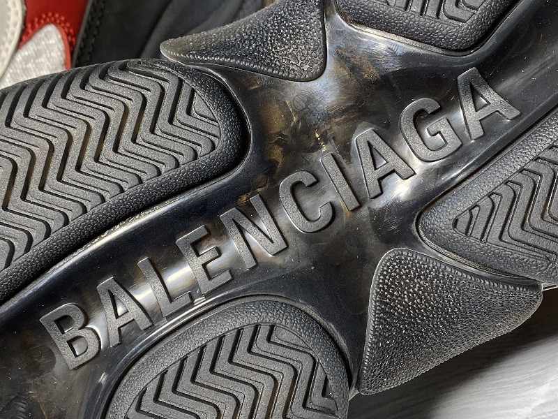 Ba*len*cia*ga triple-s sneaker (white red and black) 541624 w2fg1 1000