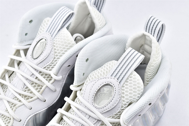 Nike Air Foamposite One Laser Silver White Basketball Shoes AA3963-105