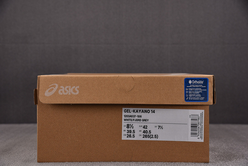 Asics Men Gel-Kayano 14 White Fjord Grey 1203A537-106