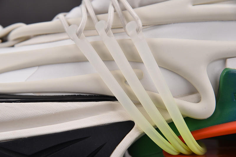 BALMAIN NEOPRENE AND LEATHER UNICORN LOW-TOP SNEAKERS