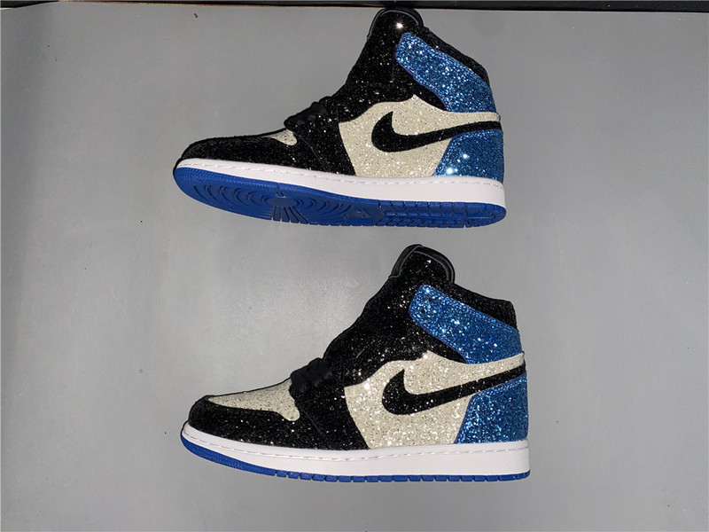 Air Jorden 1 X Fragment Design “Glitter” CK5566-400