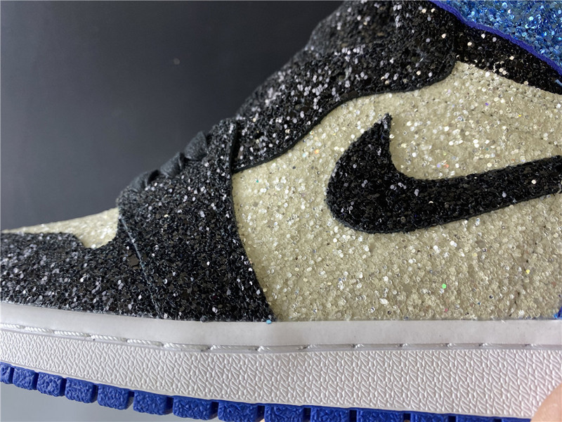 Air Jorden 1 X Fragment Design “Glitter” CK5566-400