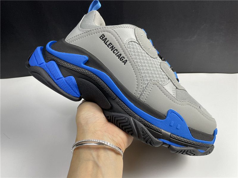 Ba*len*cia*ga triple s blue black grey 536737 w06n1 9018