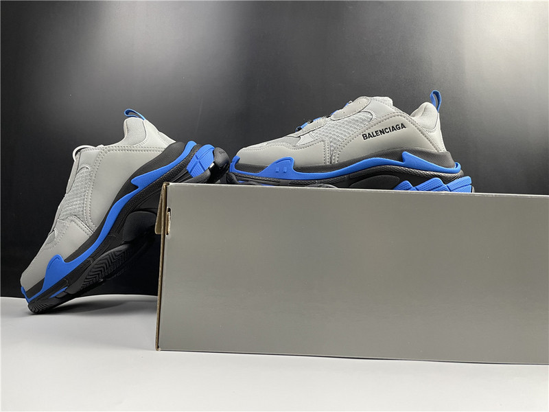 Ba*len*cia*ga triple s blue black grey 536737 w06n1 9018