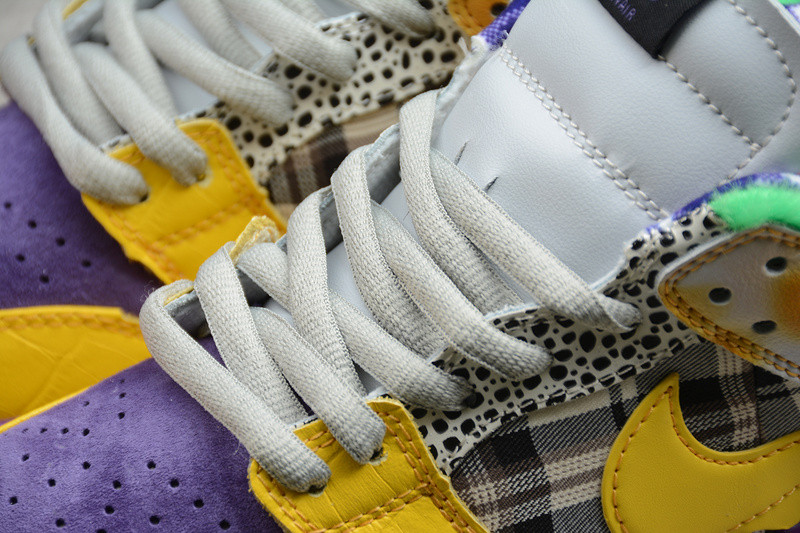 NIKE DUNK LOW PRO IW PURPLE/ YELLOW 318403-137