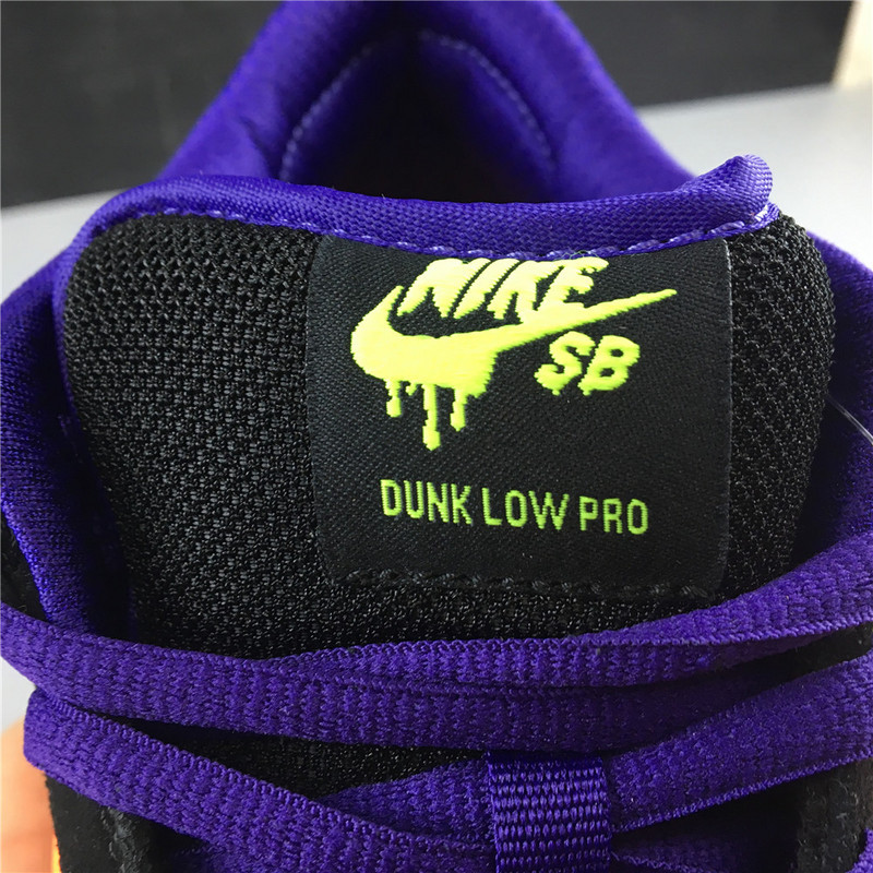 Nike SB Dunk Low Night of Mischief Halloween BQ6817 006( Normal shoe box)