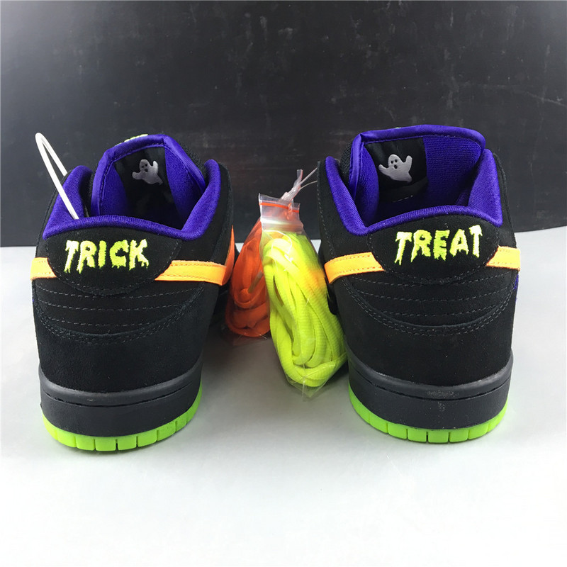 Nike SB Dunk Low Night of Mischief Halloween BQ6817 006( Normal shoe box)