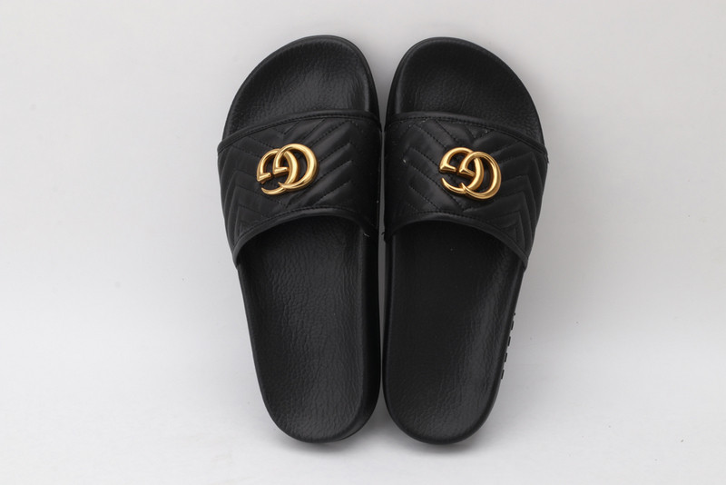 GUC LEATHER SLIDE