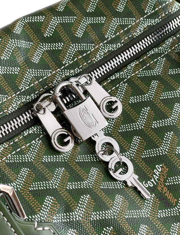 GOYARD canvas travel bag