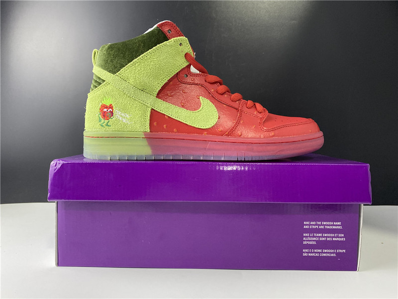 Dunk SB Nike SB Dunk High Strawberry Cough CW7093-600