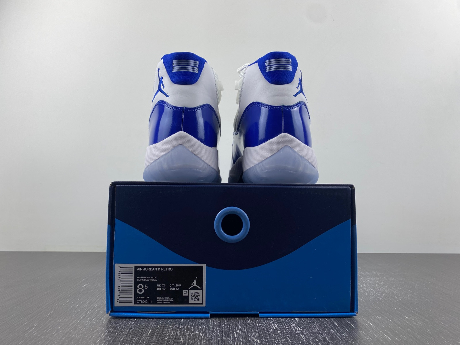 Air Jordan 11 "ROYAL BLUE" CT8012-114
