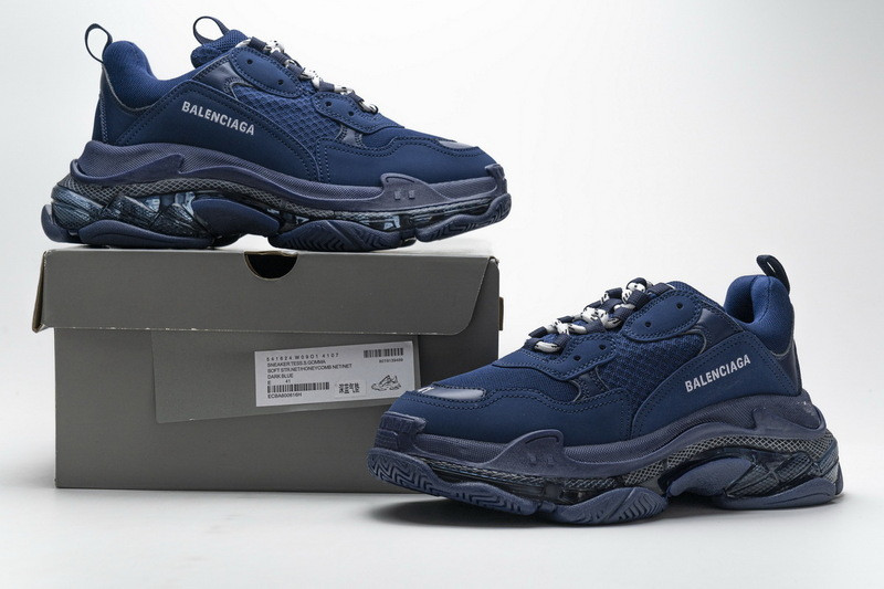 Ba*len*cia*ga triple s dark blue 541624 w09o1 4107