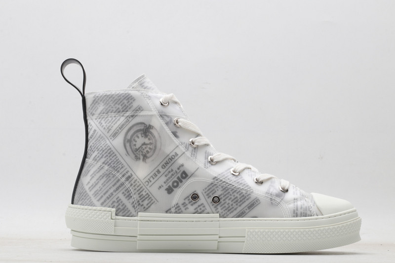 D B23 HIGH-TOP SNEAKERS
