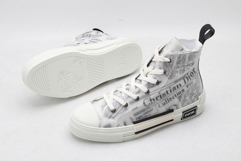 D B23 HIGH-TOP SNEAKERS