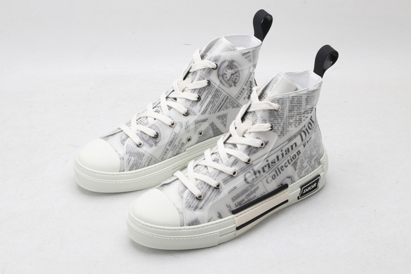 D B23 HIGH-TOP SNEAKERS