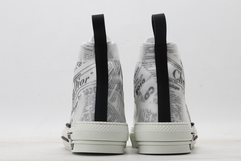 D B23 HIGH-TOP SNEAKERS
