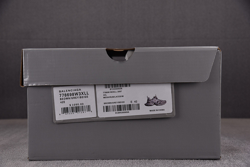 Ba*len*cia*ga 3xl extreme lace brown grey distress