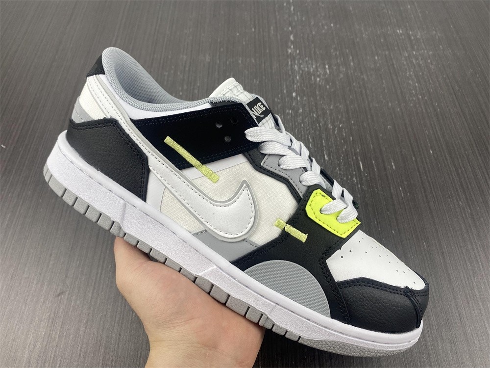 Nike Dunk Low Scrap Wolf Grey Light Lemon Twist DC9723-001