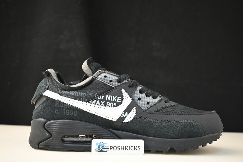 OW NIKE AIR MAX 90 BLACK AA7293-001