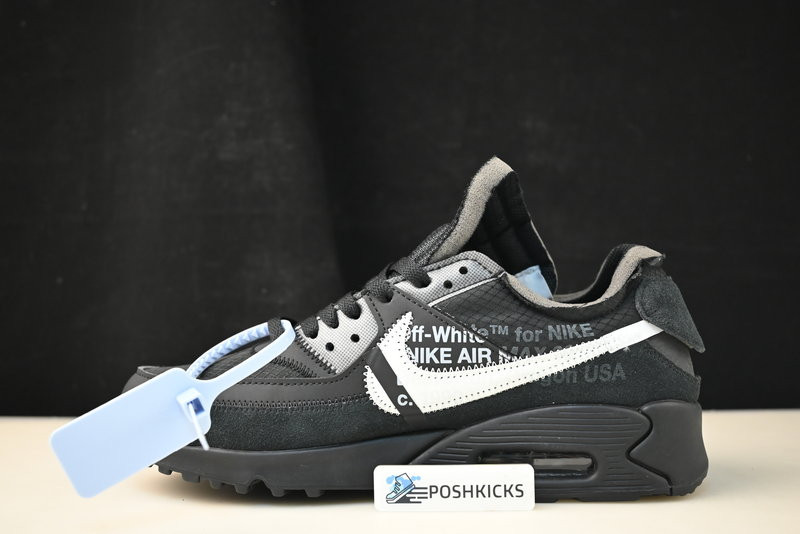 OW NIKE AIR MAX 90 BLACK AA7293-001