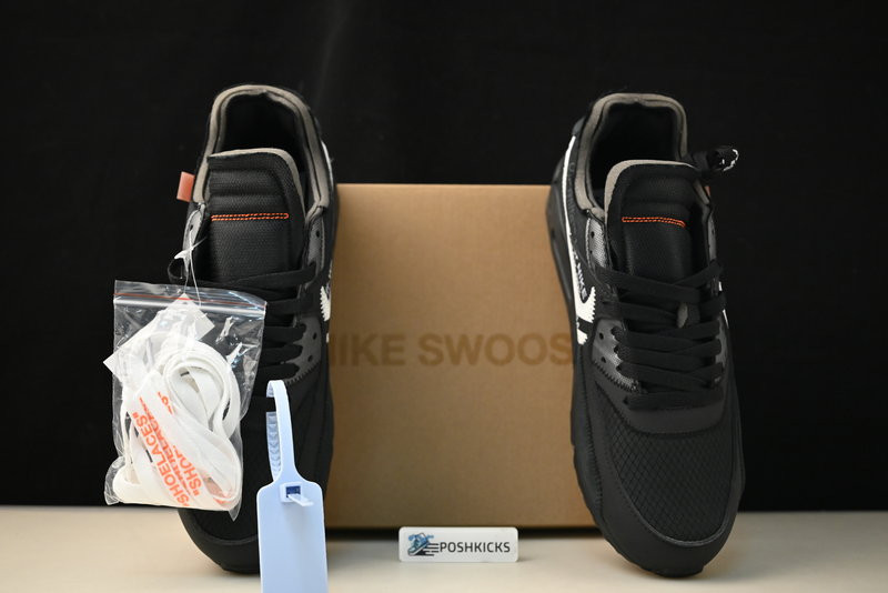 OW NIKE AIR MAX 90 BLACK AA7293-001