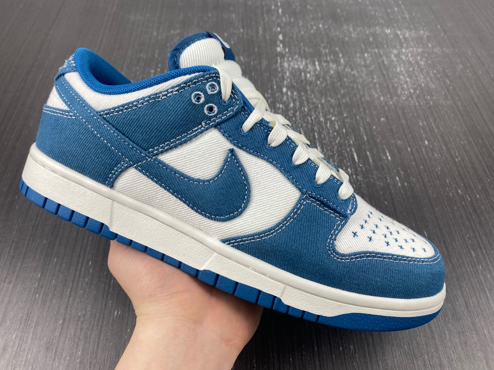 Nike Dunk Low Industrial Blue Sashiko DV0834-101