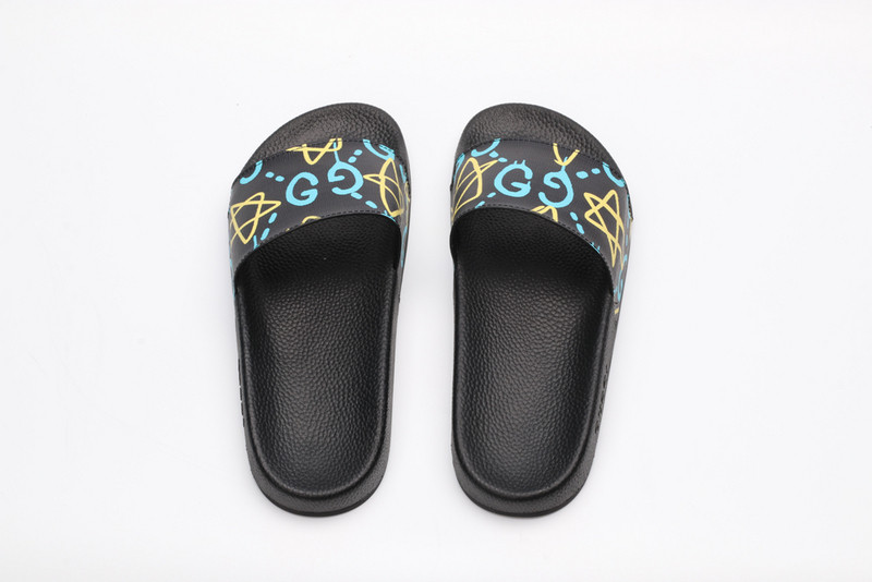 GUC LEATHER SLIDE