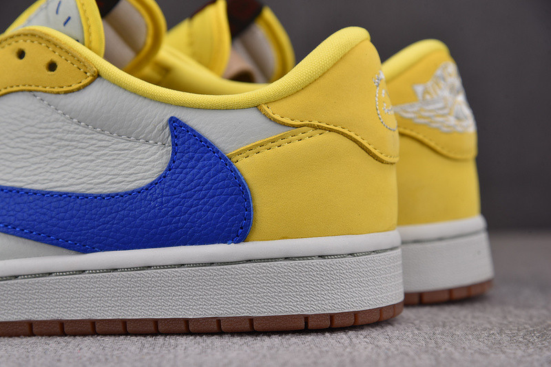 Travis Scott Air Jordan 1 Low OG Canary DZ4137-700