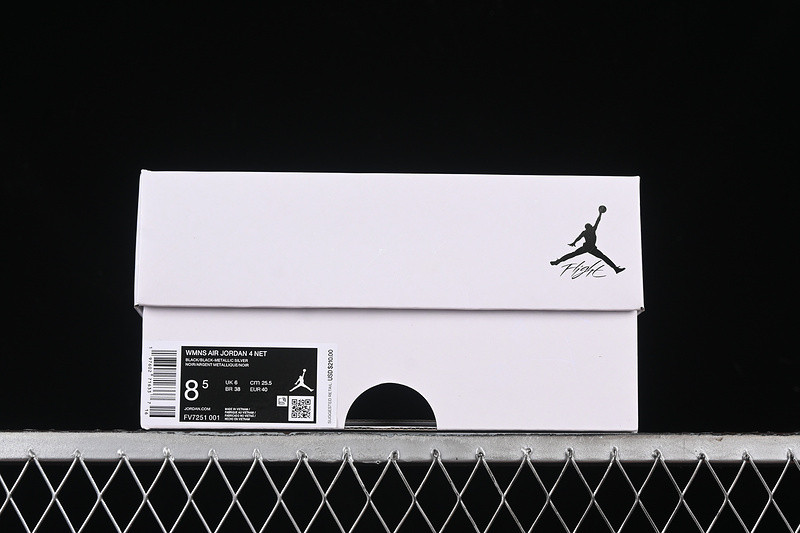 Air Jordan 4 NET “Black” FN7251-001