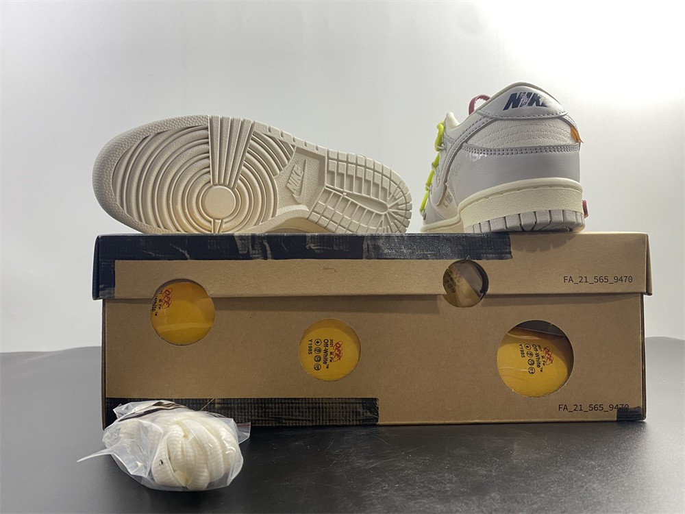 NIKE DUNK LOW OW LOT 8 OF 50 DM1602-106