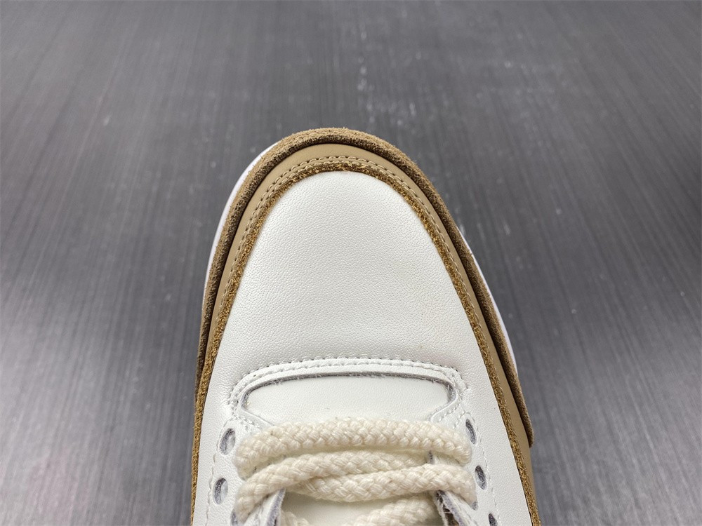 Air Jordan 3 Retro SE White Dark Brown Green 398614-500