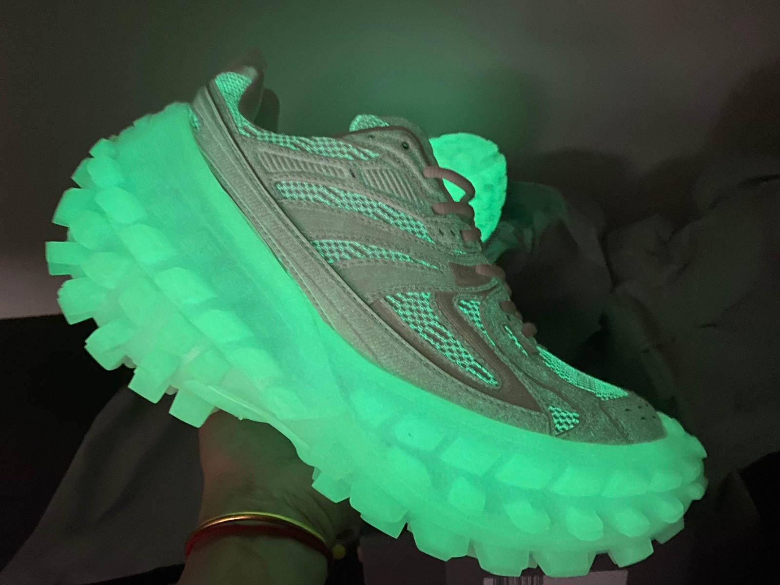 Ba*len*cia*ga bouncer chunky-sole sneakers