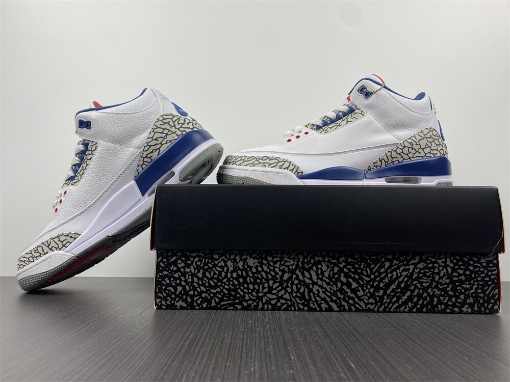 AIR JORDAN 3 RETRO TRUE BLUE NIKE AIR FIRST LOOK 854262-106