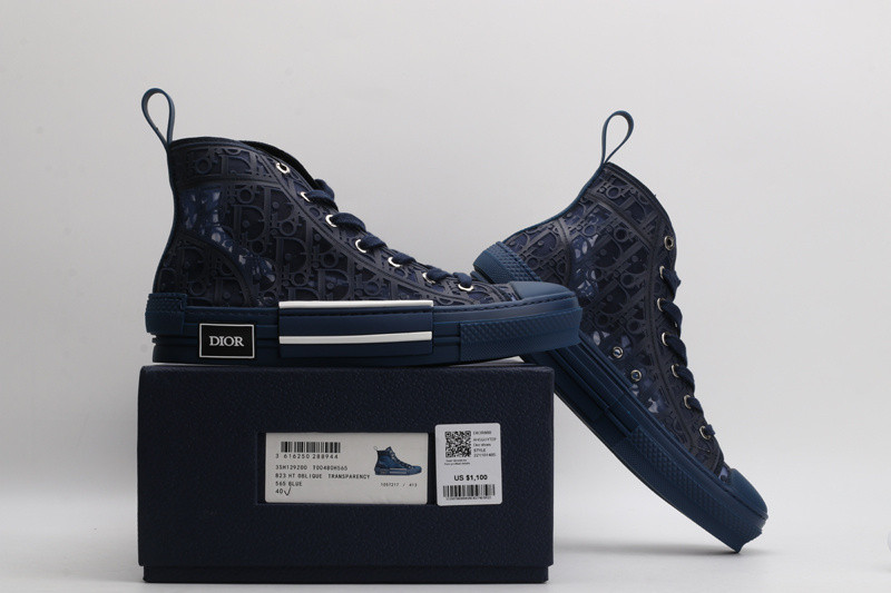 D B23 HIGH-TOP SNEAKERS