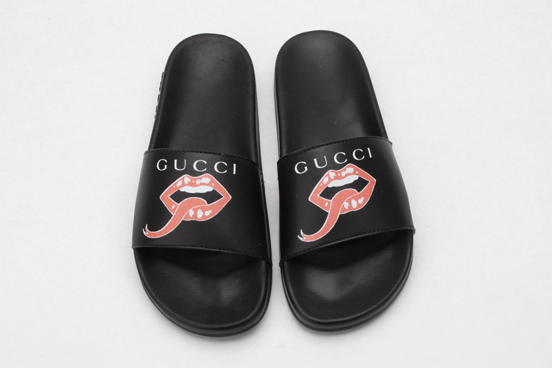 GUC LEATHER SLIDE
