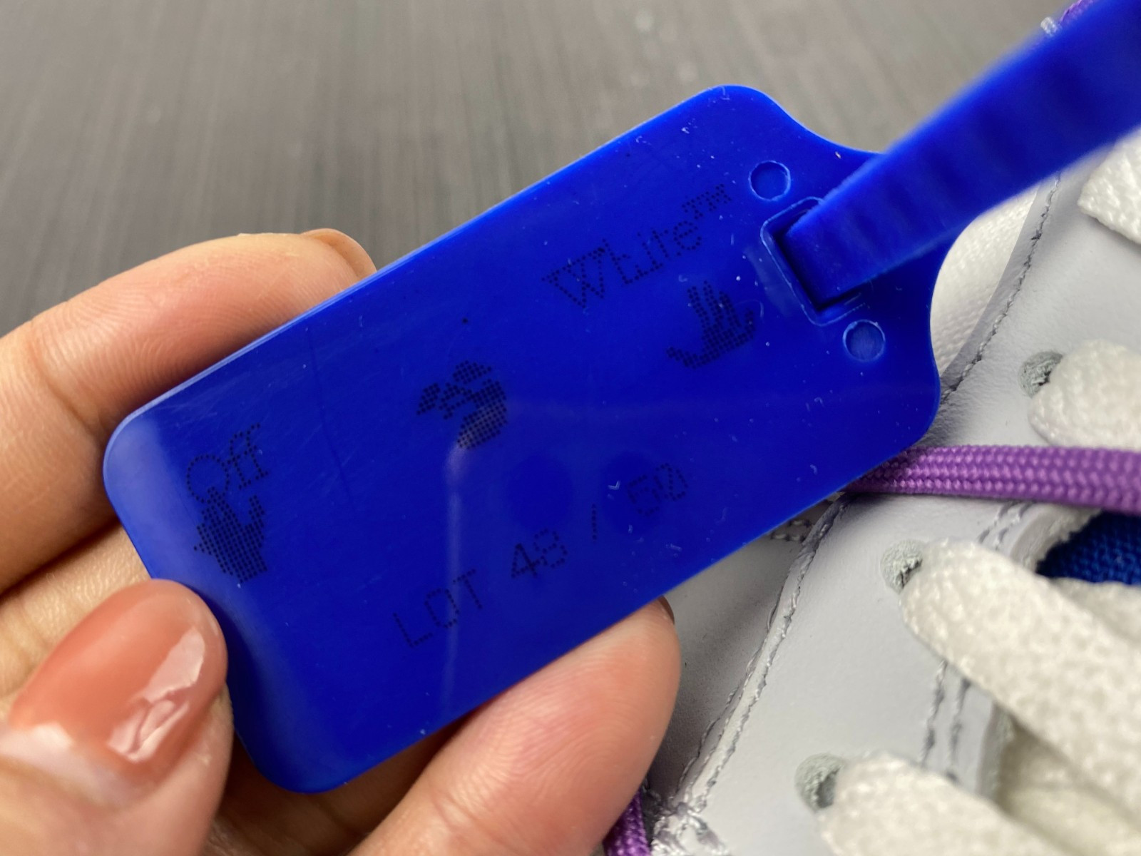 NIKE DUNK LOW OW LOT 48 OF 50 DM1602-107