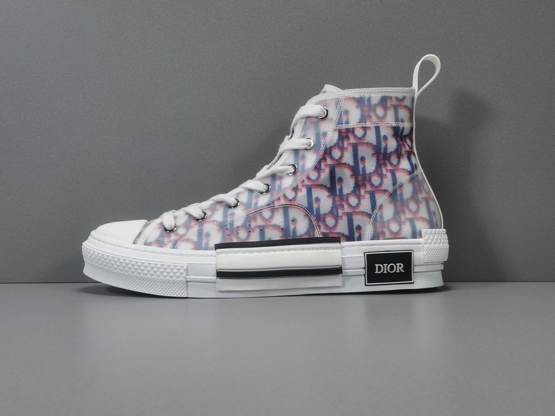 D B23 HIGH-TOP SNEAKERS