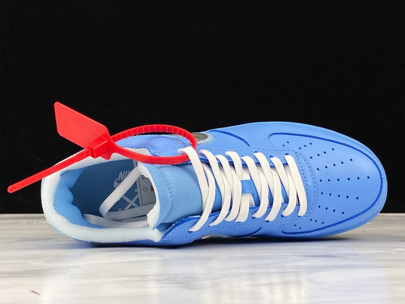 NIKE AIR FORCE 1 LOW OW MCA UNIVERSITY BLUE CI1173-400