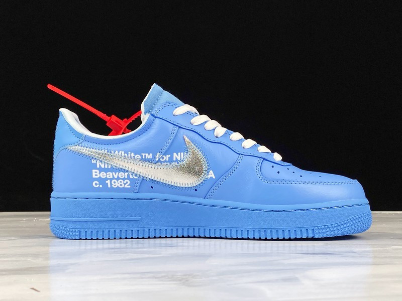 NIKE AIR FORCE 1 LOW OW MCA UNIVERSITY BLUE CI1173-400