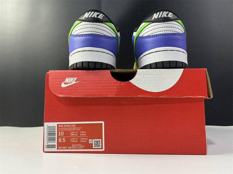 NIKE SB DUNK LOW GREEN STRIKE DD1503-106