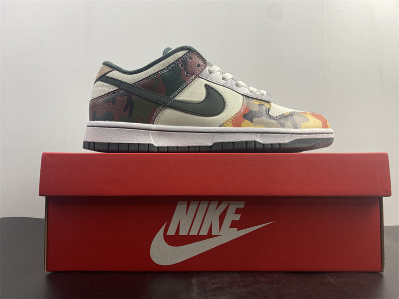 NIKE SB DUNK LOW “MULTI CAMO” DH0957-100