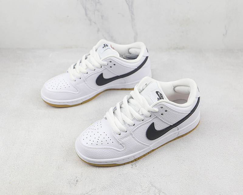 Nike SB Dunk Low Orange Label White Black (2019) CD2563-100