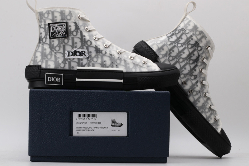 D B23 HIGH-TOP SNEAKERS