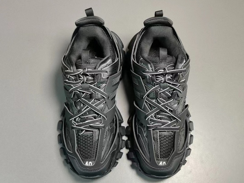 Ba*len*cia*ga track trainer (triple black) 542023 w1gb1 1000 (whitout lighting)