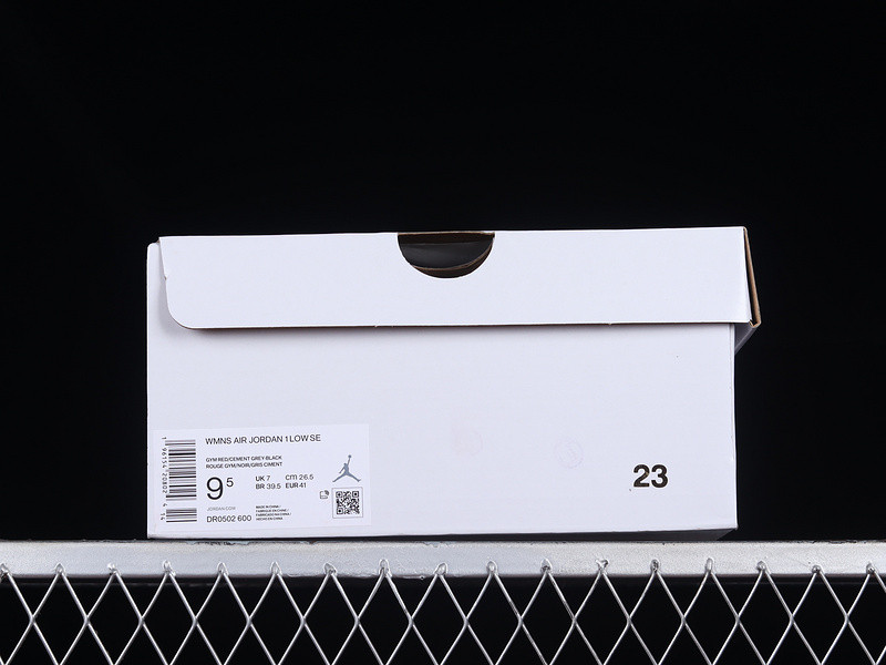 Air Jordan 1 Low SE Split Grey Red DR0502-600