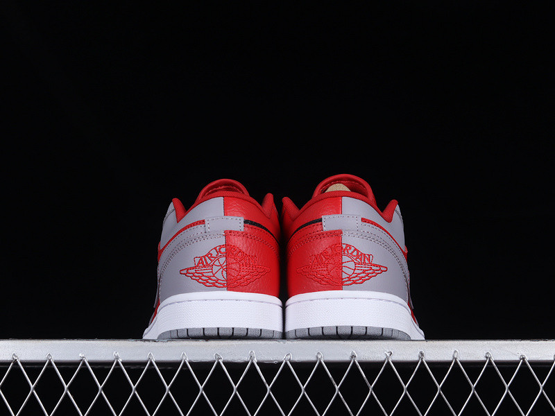 Air Jordan 1 Low SE Split Grey Red DR0502-600
