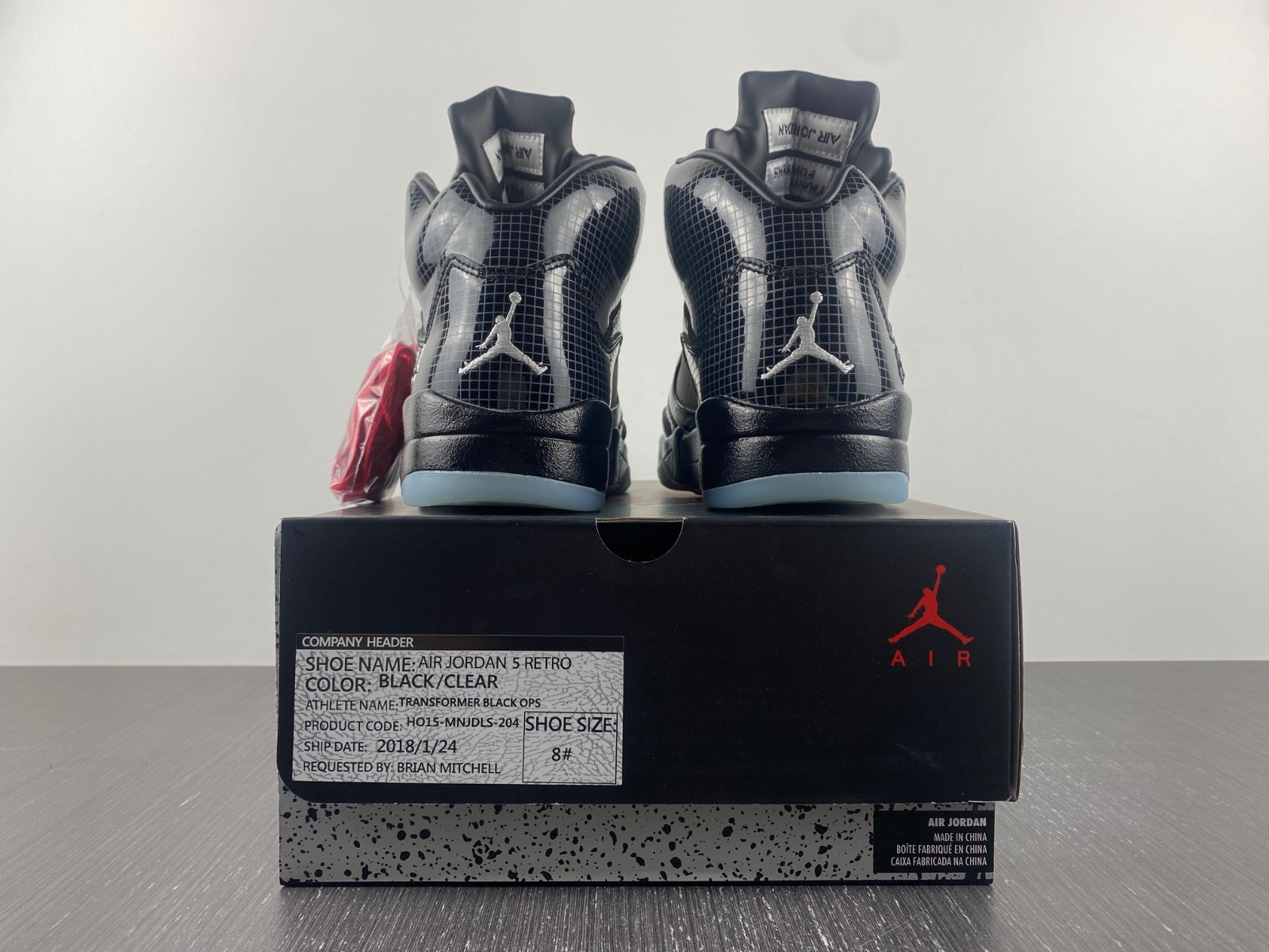 Air Jordan 5 ‘Transformers’ Sample HO15-MNJDLS-204