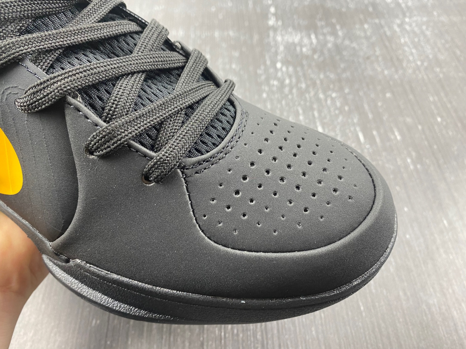 Nike Kobe 4 Protro Black University Gold FQ3544-001