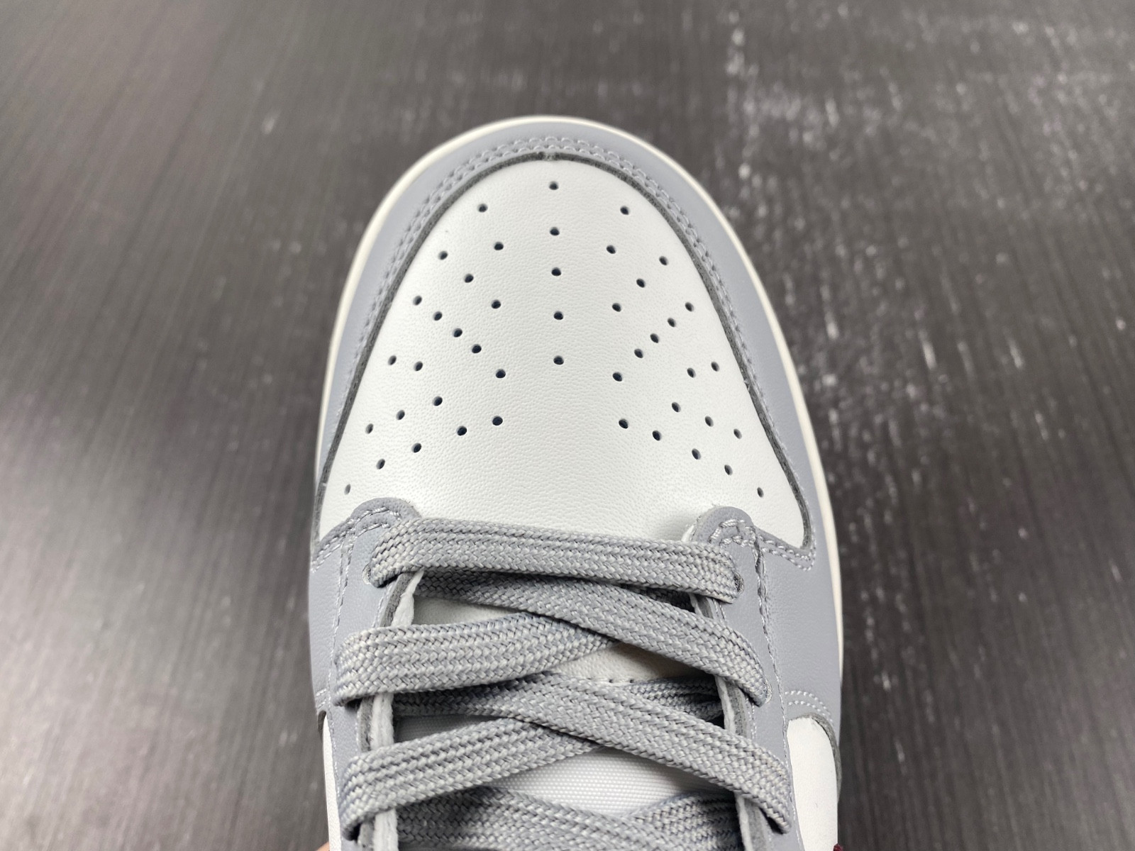 Nike Dunk Low Grey Team Red DD1503-122