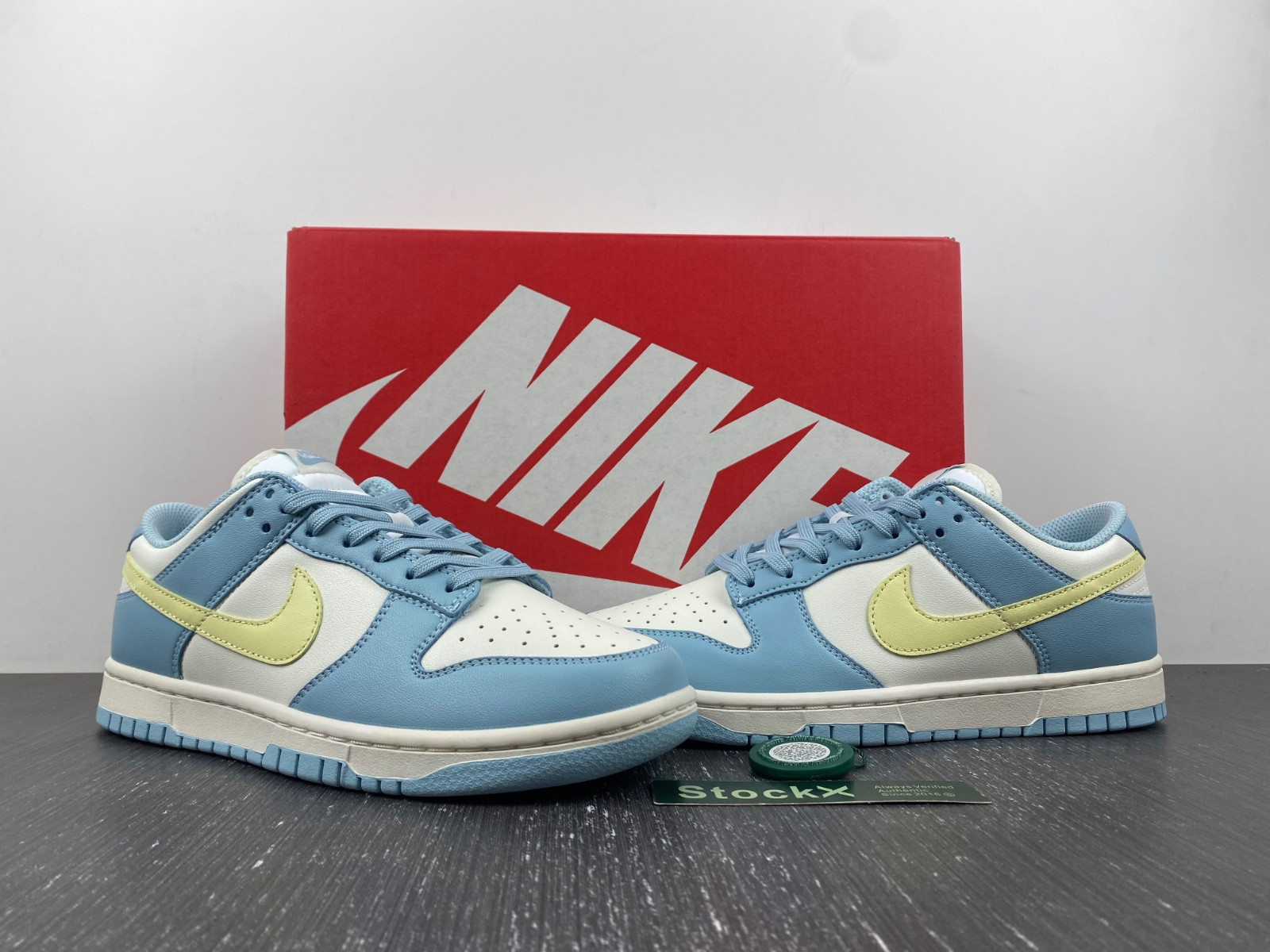 Nike Dunk Low "Ice Blue/Barely Volt" DD1503-123